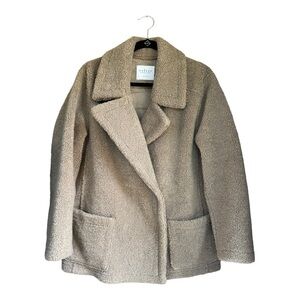 Velvet by Graham and Spencer Yoko Lux Sherpa Oversized Jacket Size Medium